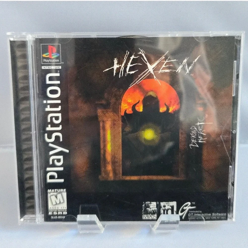 Hexen - Sony PlayStation 1 - Complete CIB W/ Manual - Authentic Clean & Tested